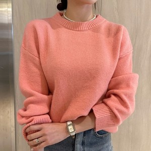 <b>폭닥 파스텔 라운드 스웨터 니트</b>