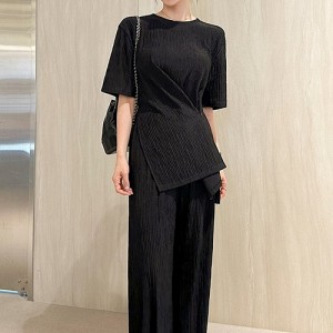 <b>썸머 플리츠세트 와이드팬츠 투피스 셋업 (재진행)</b>